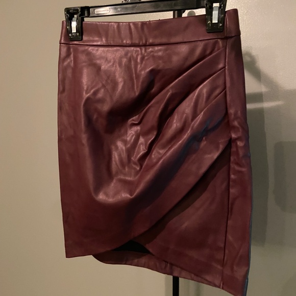 High Waist Mini Wrap Skirt - Picture 2 of 2